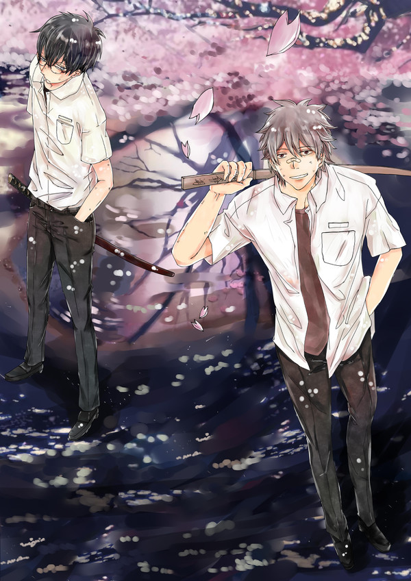 【銀土】櫻花樹下