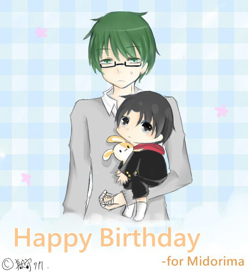 綠間誕生日´д`*)