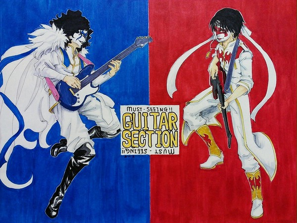 guitar section