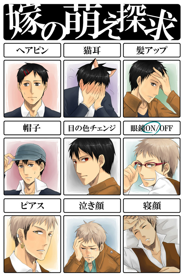 ベルトルさんとジャンの萌えを探求