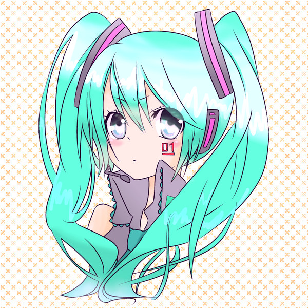 ミクちゃん塗らせていただきました