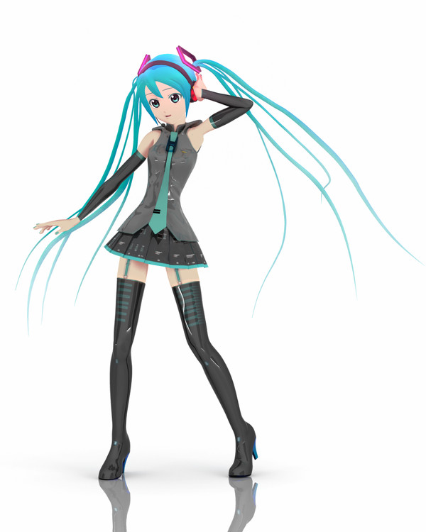 【3D】オリジナル初音ミク