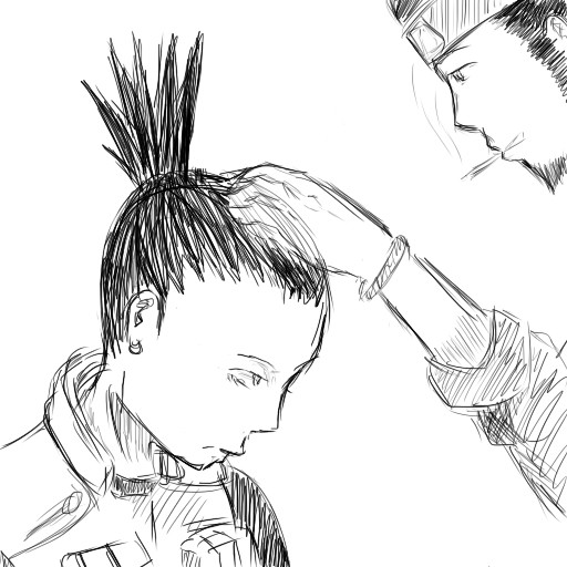 Shikamaru + Asuma