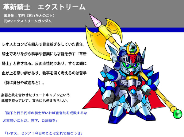 【俺】革新騎士エクストリーム【円卓】