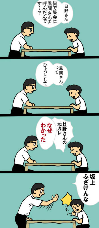 暇を持て余した新聞部の遊び