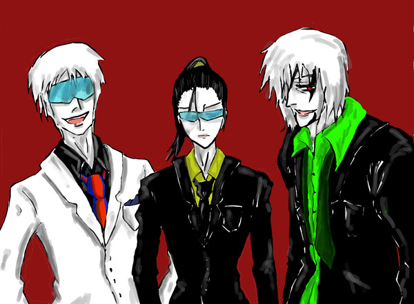 擬人化でスーツ