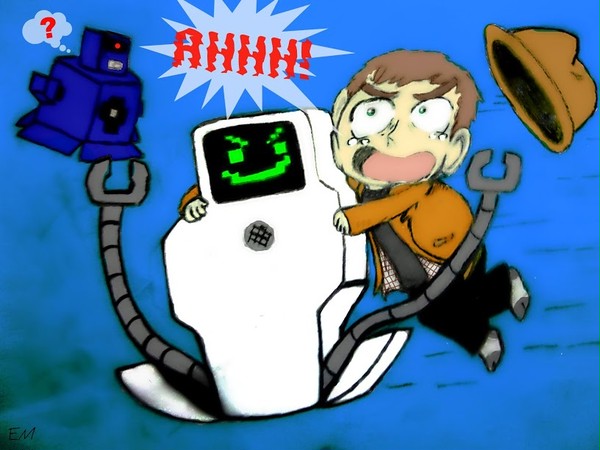 Oh No! Linkara meets Jailbot