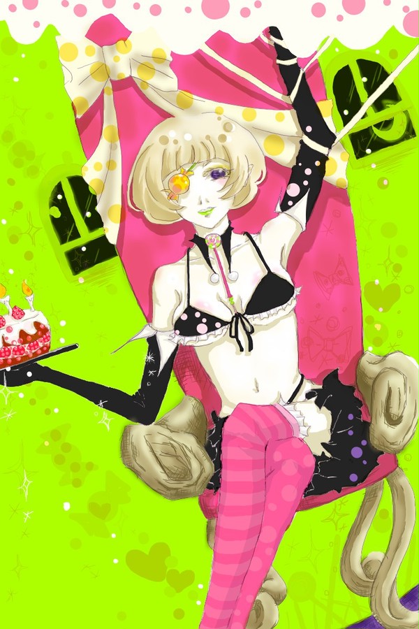 お菓子に取り憑いた悪魔ちゃんー
