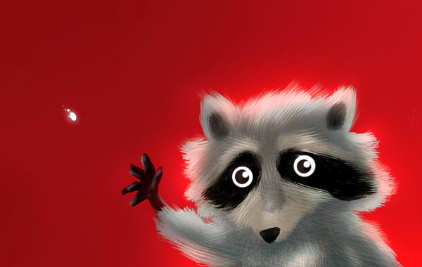 アライグマの憧れ