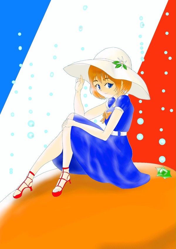 オランジーナ擬人化