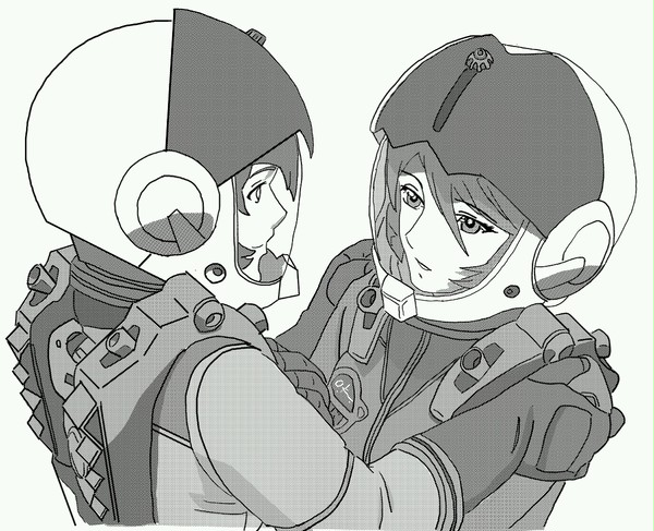 見つめ合い