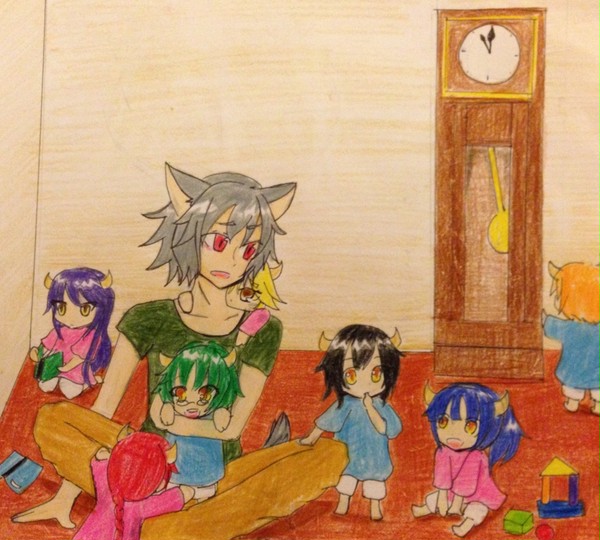 狼と7人の仔山羊？