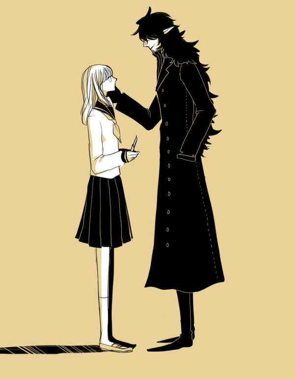 【創作】少女と怪物