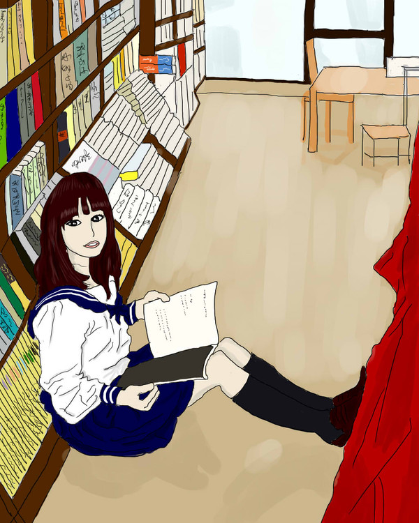 图书馆少女