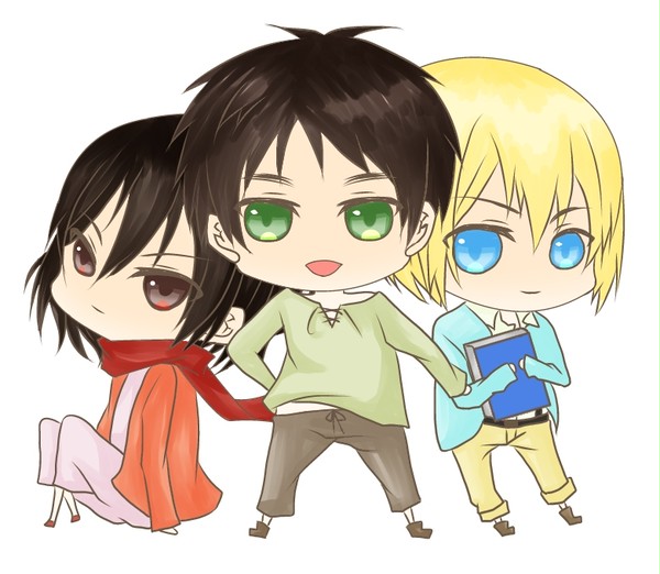 幼馴染み3人組とリヴァハン