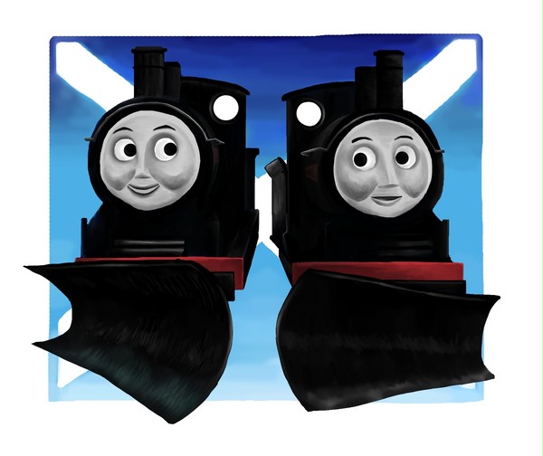 scottish twins