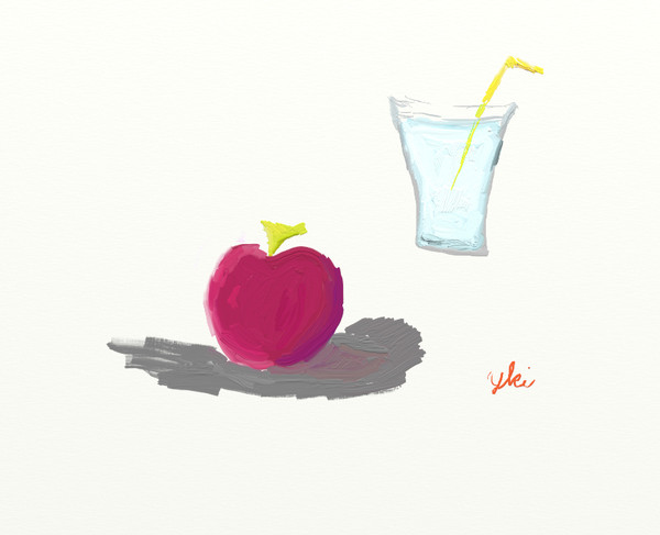apple straw