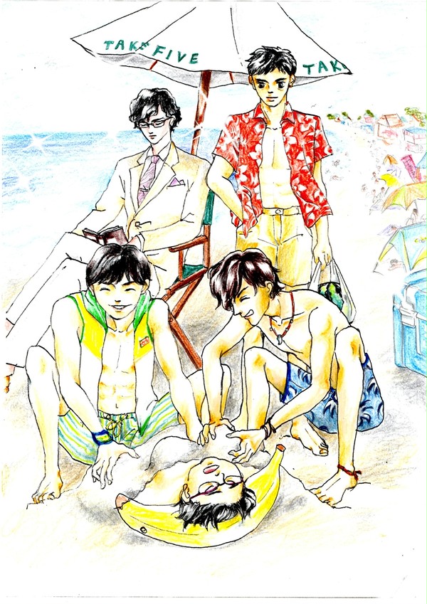 FIVE de 海水浴