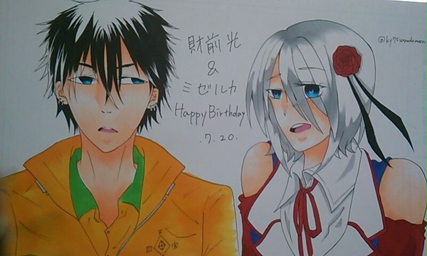 7/20財前光&ミゼルカHappy birthday!!!
