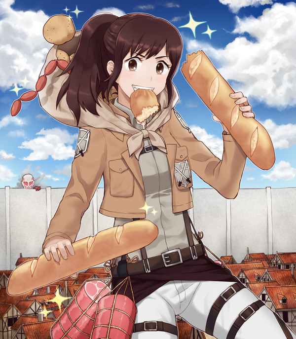 進撃の サシャ!