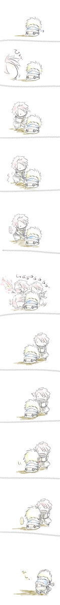 落ち込んでいたのでナツさんに励ましてもらった