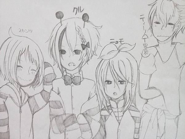 モケケ擬人化