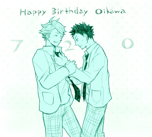 及川誕生日おめでとう【及岩】