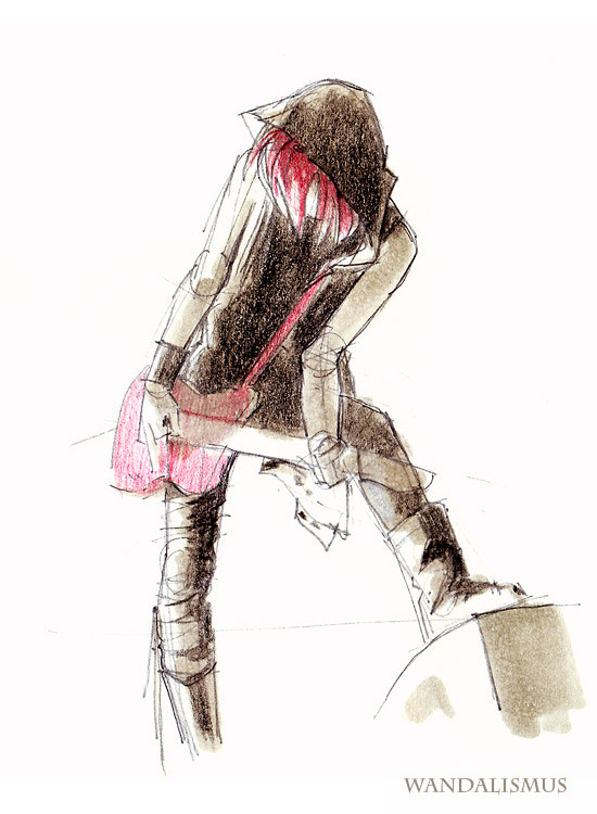 Die live scetch