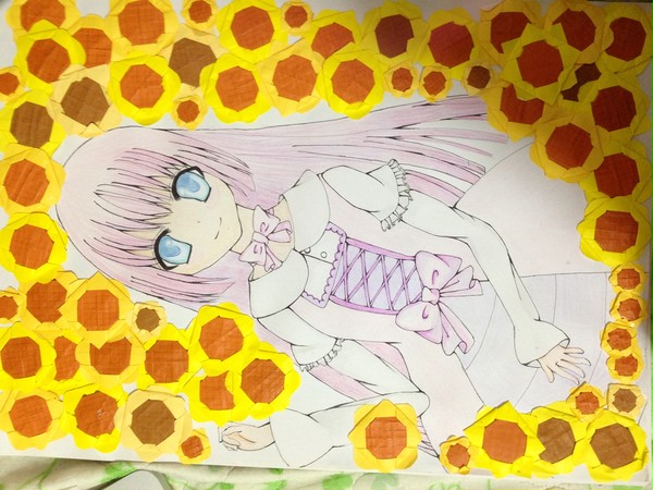 ひまわり少女