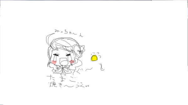 落書き(金糸雀）