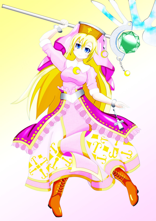 シスター＋魔法使い