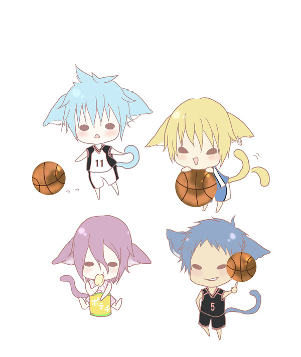 キセキの世代でにゃんこ①