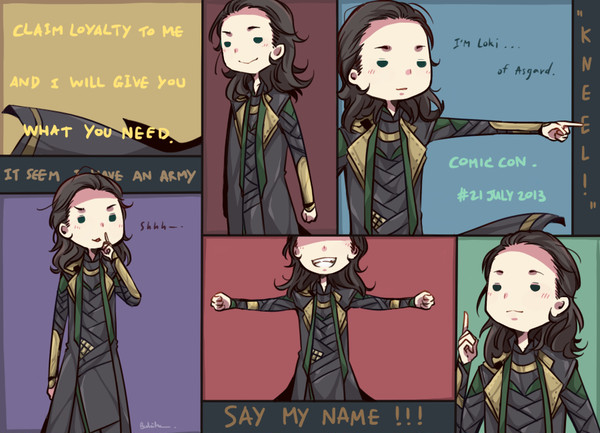 Loki : comic con