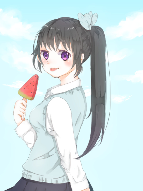 ポニテ＝夏