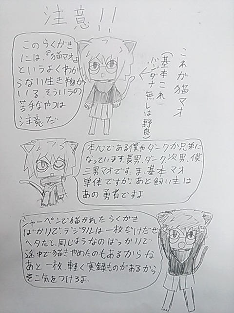 猫マオ（妄想注意）