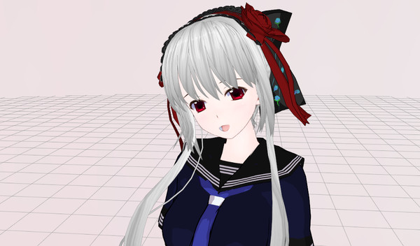 ３Ｄカスタム少女のリボンをアレンジしてみた　２