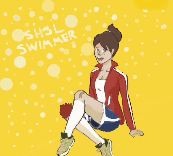 SHSL swimmer