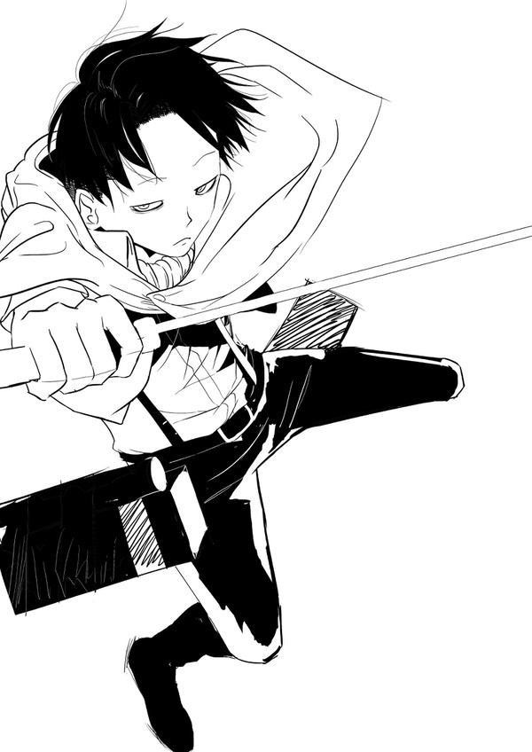 落書き　リヴァイ兵長