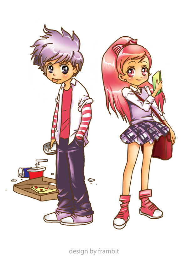 boy and girl