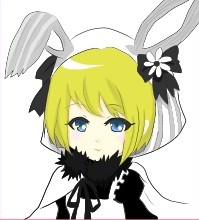 セルフィ描いてみた