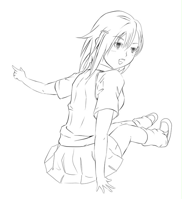 美琴のようなもの描いてみました