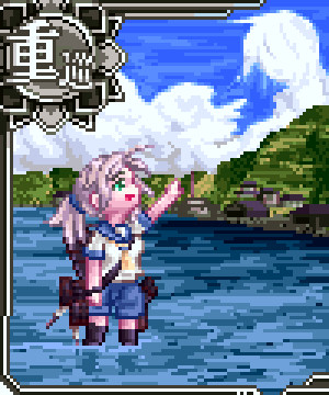 【gifアニメ】青葉くんは終戦までかわいい