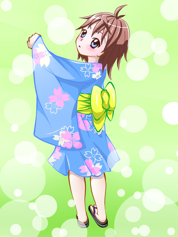 お祭りで見た女の子