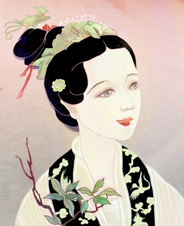 嫦娥执桂图
