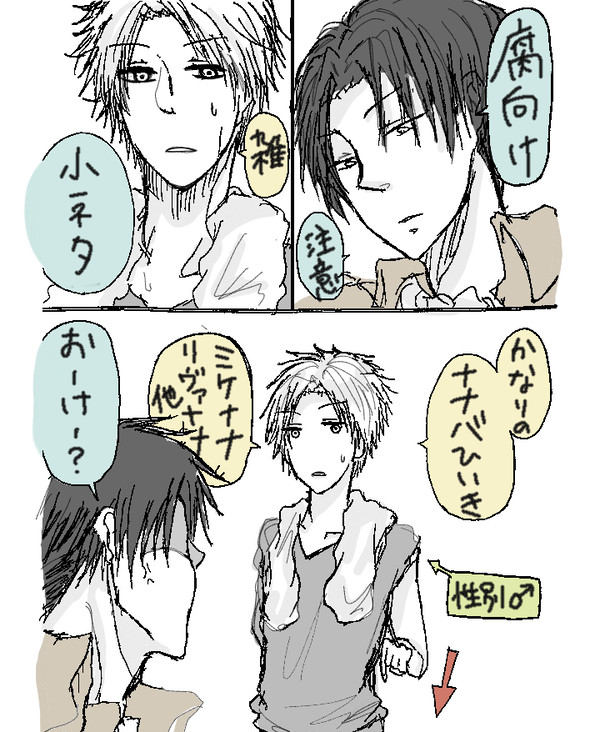 【腐向け注意】進撃まとめ