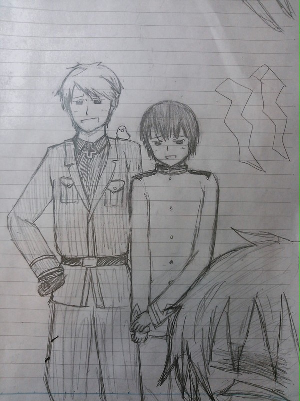 【ヘタ狐】第十三章第一節【シャーペン描き】