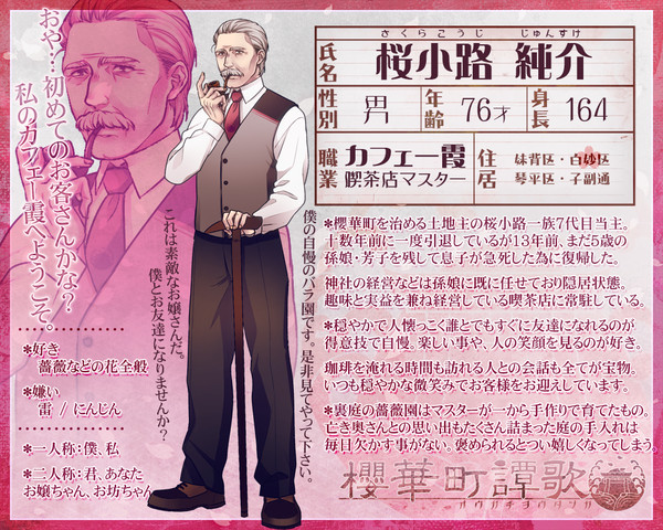 【櫻華町】桜小路　純介【住民*NPC】