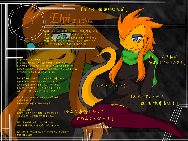 【ポケギル】Elvi/エルヴィ【キャラシ】