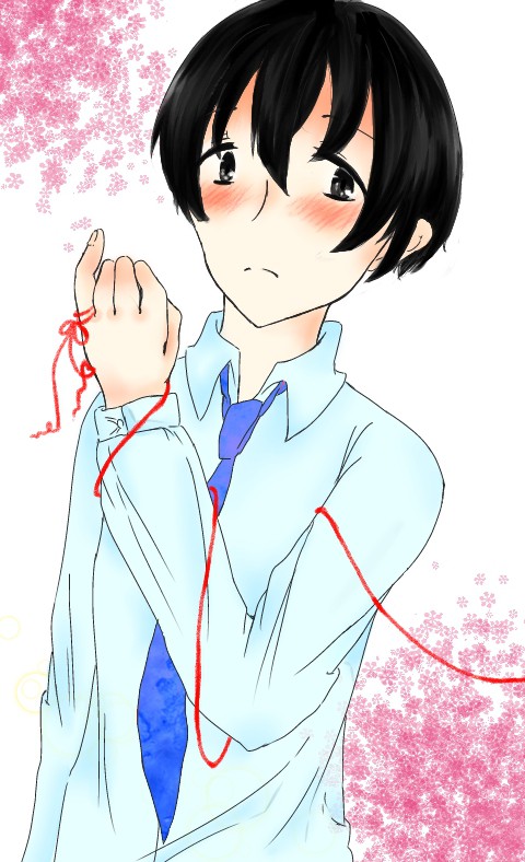 宿題の間に…