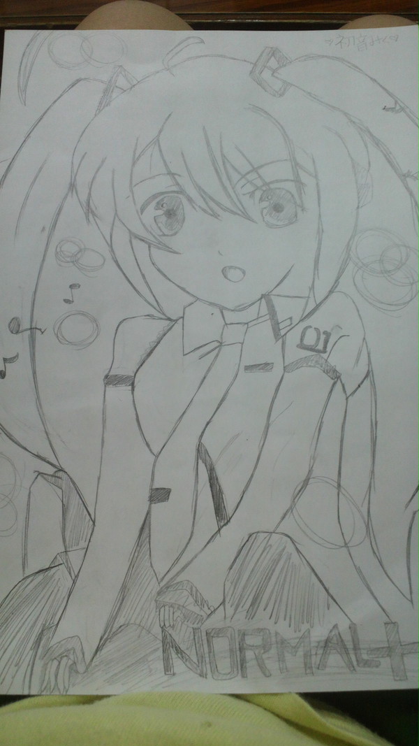 初音みく(模写)